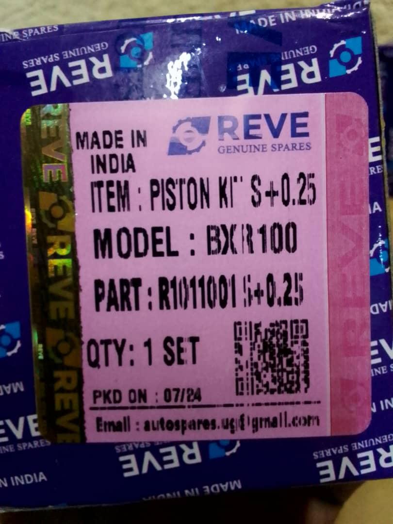 REVE=Piston 0.25 =BM100KS